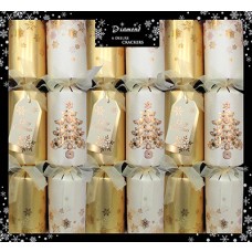 13.5" Gold and Cream Crackers