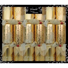 13.5" Gold with Emboss Crackers
