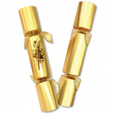 13" Gold Christmas Crackers