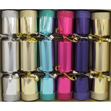 8" Colorful Glittering Mini Crackers