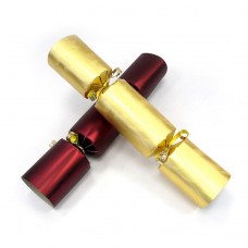 8" Gold & Red Catering Crackers
