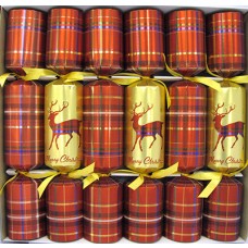 12" Reindeer Check Crackers