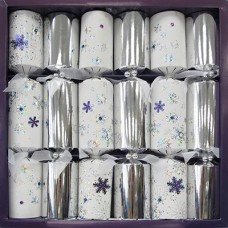 13" Snowflake Hologram Crackers