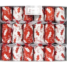 8" Red White Berry Mini Crackers
